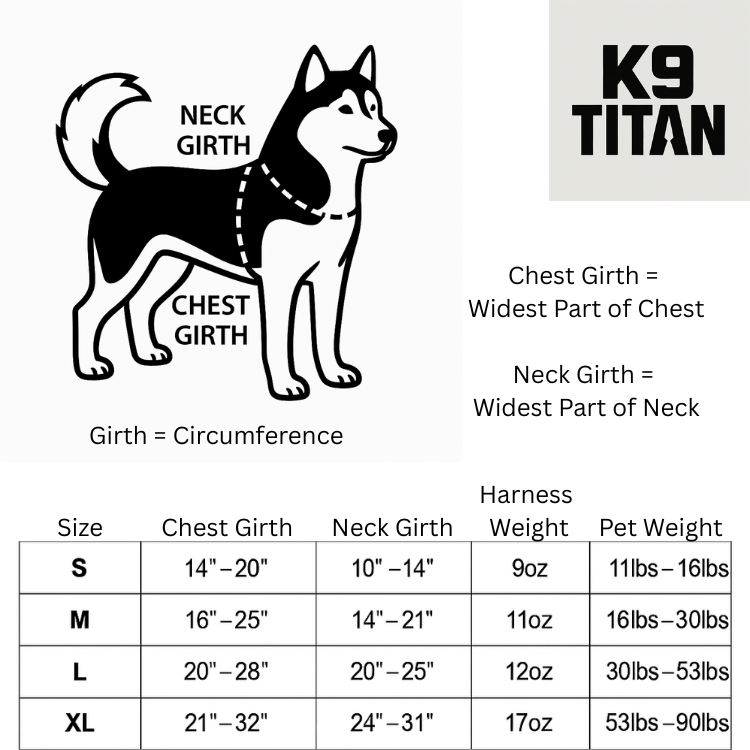 K9Titan Tactical No-Pull Harness